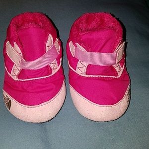 North face baby girl boots